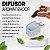Aromatizador Difusor de aromas de óleos essenciais Elétrico Bivolt Plástico Preto com botão liga e desliga - Imagem 14