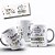 Caneca porcelana personalizada - Amigas Best Friend - Imagem 10
