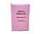 Biblia letra hipergigante ARC com harpa zíper rosa bebê - Imagem 1