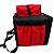 Bag bolsinho 45 litros com isopor Preto c/ Vermelho - Imagem 3