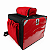 Bag bolsinho 45 litros com isopor Preto c/ Vermelho - Imagem 1