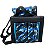 Bag com isopor Laminado e bolso grande Laminado Camuflado Azul - Imagem 6