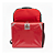 Bag oxford 45 litros Laminada com bolso grande Laminado vermelho - Imagem 3