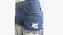 SHORTS FRANJA POÍDO LASER - Imagem 1