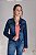 JAQUETA FEMININA JEANS ESCURA - Imagem 3