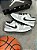 Nike Jordan 1 cinza/branco/preto LOW - Linha Premium - Imagem 3