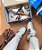 Tênis Adidas Samba OG OFF/Chocolate - Linha Premium - Imagem 2