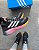 Tênis Adidas Falcon 3.0 preto/branco/colorido - Linha premium - Imagem 5