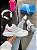 Tênis Adidas Falcon 3.0 branco/rosa - Linha premium - Imagem 1