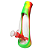 Bong de Vidro com Silicone Colorido - Imagem 1