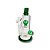 Bong de Vidro Abduzido Gold Line Grande Mushroom Verde - Imagem 2