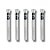 Kit 5 Piteiras de Vidro Simples Bocal Flat - Imagem 1