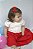 Vestido Infantil De Crochê Lavínia Vermelho - Imagem 4