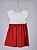 Vestido Infantil De Crochê Lavínia Vermelho - Imagem 1