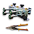 Kit Dobrador de Calha Duplo + Alicate - Imagem 1