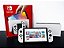 Nintendo Switch Oled Branco SemiNovo Desbloqueado + SD 256GB + Muitos Jogos - Imagem 1