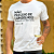 Camiseta Branca - Não Preciso de Conselhos - Imagem 1