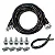 KIT Mangueira Prensadas para Suspensão a Ar Trama De Aço 8mm /10mm - Imagem 3