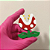 Aplique Flor Carnívora - Super Mário - 6cm - Acrílico - 1 unidade - Imagem 1
