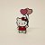 Cenário Hello Kitty com Balões - Hello Kitty - 10cm - 1 unidade - Imagem 1