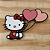 Cenário Hello Kitty Com Balões - 12cm -  1 unidade - Imagem 1
