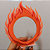 Cenário Circulo de Fogo - Hot Wheels - 14cm - 1 unidade - Imagem 1