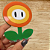 Cenário Flor - Super Mário - 8,5cm - 1 unidade - Imagem 1
