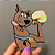 Cenário Scooby - Scooby Doo - 10cm - 1 unidade - Imagem 1