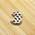 Aplique Idade Vaquinha com fundo MDF - Fazendinha - 6cm - 1 unidade - Imagem 1
