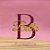 Aplique Inicial com nome - Pink - 8cm - 1 unidade - Imagem 1