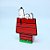 Caixa KITKAT Casinha - Snoopy - 12cm - 1 unidade - Imagem 1