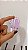 Aplique idade dupla - Lavanda - 5cm - 1 unidade - Imagem 1