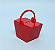 Cesta Picnic 3D -  Chapeuzinho Vermelho - 6cm - 1 unidade - Imagem 1