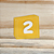 Aplique Idade Cubo - Pocoyo - 5cm - 1 unidade - Imagem 1