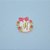 Aplique Inicial com Flores - Carrossel - 6cm - 1 unidade - Imagem 1