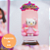Cenário Estrelas e Nome - Hello Kitty - 14cm - 1 unidade - Imagem 2