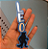 Aplique Nome para Batata grande - Lobisomem - 13cm - 1 unidade - Imagem 1