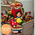 Aplique Kitkat Nome com furo para LED - Branca de Neve - 12cm - 1 unidade - Imagem 2