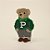 Cenário Urso - Polo Ralph Lauren - 12cm - 1 unidade - Imagem 1
