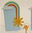 Cenário Sol e Arco Íris - 365 SORRISOS - 14cm - 1 unidade - Imagem 1
