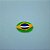 Aplique TAG Brasil - Futebol - 5cm - 1 unidade - Imagem 1