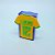 Cachepô Kitkat Camisa com nome e Idade - Futebol - 12cm - 1 unidade - Imagem 1