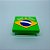 Caixa Pipoca Brasil - Futebol - 10cm - 1 unidade - Imagem 1