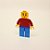 Cenário Boneco - Lego - 13cm - 1 unidade - Imagem 1