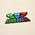Aplique nome duplo - Pj Mask - 6cm - 1 unidade - Imagem 1