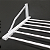 Varal De Parede Retratil Articulado 6 Varetas Aluminio - Home Plus - Imagem 9