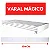 Varal Mágico 130 Cm 7 Varetas Apartamento Kitnets Aluminio - Imagem 2