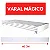 Varal Mágico 60 Cm 7 Varetas Apartamento Kitnets Aluminio - Imagem 2