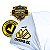 Guarda-Sol Prateado 2m Oficial do Criciúma Esporte Clube – Licenciado | Bitenfer - Imagem 3