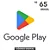 Gift Card Google Play R$65 Reais - Código Digital - Imagem 1